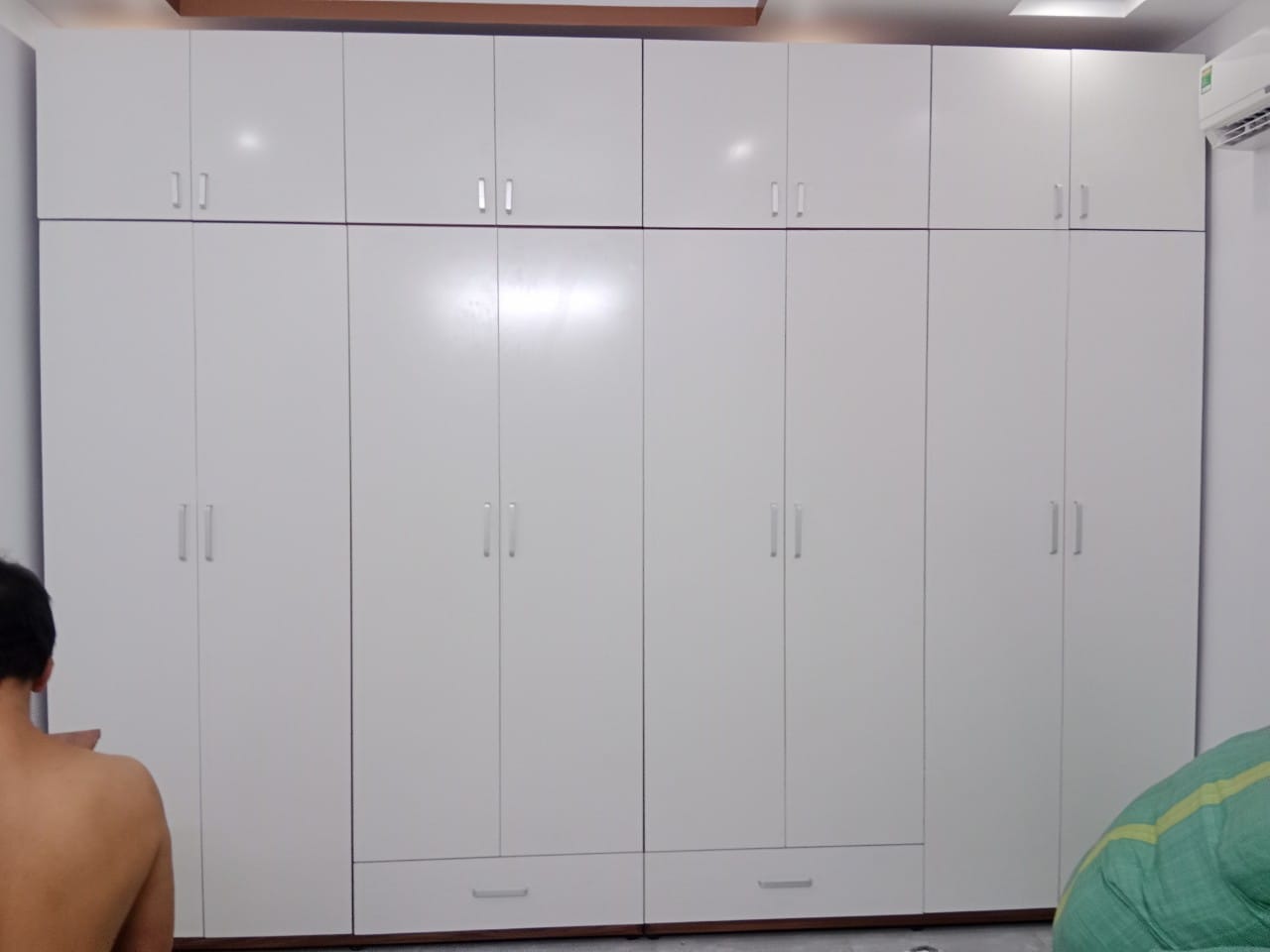 Tủ Quần Áo Gỗ Công Nghiêp Đặt Theo Thiết Kế Của Khách  - Mẫu 02